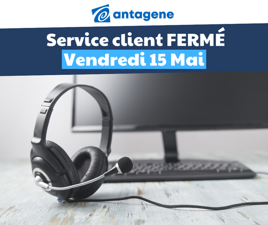 Service client fermé