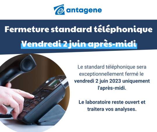 Fermeture standard téléphonique